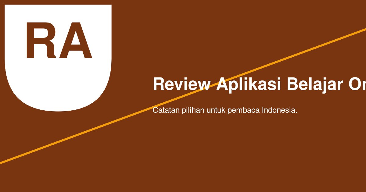 Ilustrasi orang belajar dengan aplikasi di HP